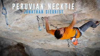 Peruvian Necktie 9b/5.15b | Jonathan Siegrist Repeats Testpeice In Utah