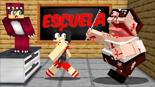 ¡LOS COMPAS ESCAPAN DEL PROFESOR MALVADO! 😥 LOS COMPAS ATRAPADOS EN LA ESCUELA en MINECRAFT