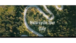#1   Epic Motorcycle tour - Italy 2017 (dji mavic pro cinematic) Honda VFR800x