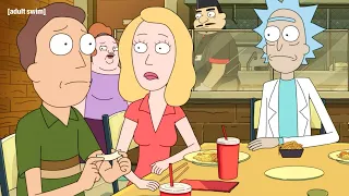 Rick and Morty | S6E5 Cold Open: Jerry's Fortune Cookie Prophecy | adult swim