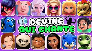 Devine 50 CHANSONS 🎤🎙️🎶 Spécial Disney & Bob l'éponge, Poppy, Vaiana, Elsa, Crazy frog