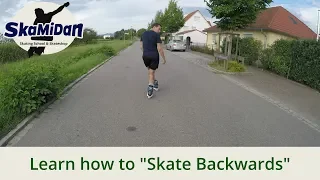 Inline Skating: How To Skate And Brake Backwards - Turn Around - Fitness Inline Basics #06