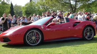 Cars & Coffee Brescia 2017 - Ferrari 488 Gtb, 458 Italia, Pagani Huayra, Carrera GT, F40 and more!