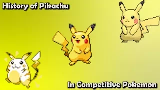 How GOOD was Pikachu ACTUALLY? - History of Pikachu in Competitive Pokemon (Gens 1-6)