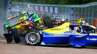 All Major Crashes In Formula E Season 2