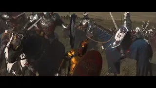 Dol Amroth vs Umbar. Dawnless Days Total War.Cinematic Battle.