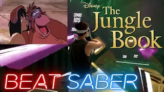 [Beat Saber] I Wanna Be Like You - The Jungle Book (Expert) - Mixed Reality