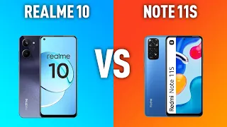 Realme 10 vs Xiaomi Redmi Note 11S - что выбрать? Сравнение средне-бюджетных смартфонов.