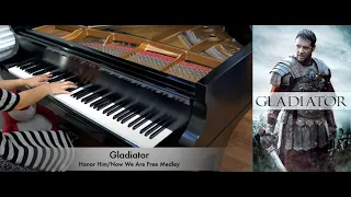 Gladiator - Honor Him/Now We Are Free Medley [Piano]