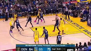 Nuggets VS Warriors -3-8-19-Highlights