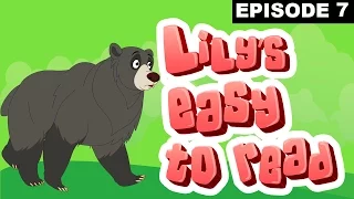 A Bear And A Cat - Reading Practice for Kids - Rebus Stories - Lily's Easy To Read - Episode 7