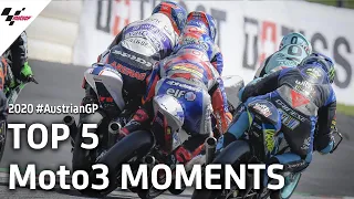 Top 5 Moto3 Moments of the #AustrianGP