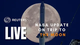 LIVE: NASA gives update on its uncrewed mission to the moon