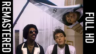 Paul McCartney & Stevie Wonder - Ebony and Ivory (Official Music Video) Remastered 5.1 DTS Audio