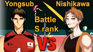 The Spike. Volleyball 3x3. Yongsub vs Nishikawa. United Junior vs Ritsumeikan
