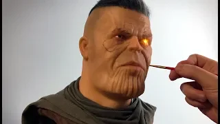 Cable / Thanos  Mash-up Sculpture Timelapse - Deadpool 2 / Avengers: Infinity War