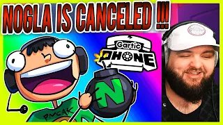 Vanoss Crew Gartic Phone - Nogla Dropping N-Bombs?! Reaction