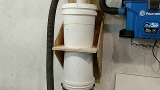 Cheap $25 Cyclone Dust Separator - More Capacity and Easier to Empty