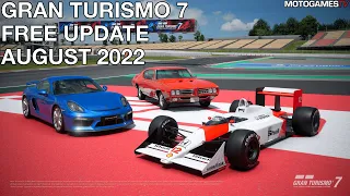 Gran Turismo 7 - August 2022 Free Update (Update 1.20) Trailer & Screenshots
