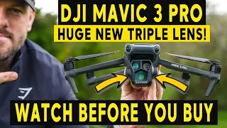 DJI MAVIC 3 PRO REVIEW - THREE CAMERAS ON ONE DRONE!