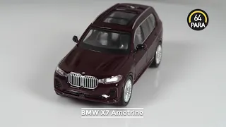 PARA64 1:64 diecast model BMW X7 Ametrine