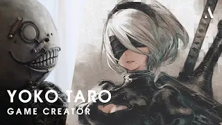 Yoko Taro, directing NieR: Automata