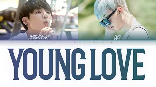 [CD only] BTS Jungkook, RM (방탄소년단 정국&알엠) - 애매한 사이 (Young Love) (Color Coded Lyrics)