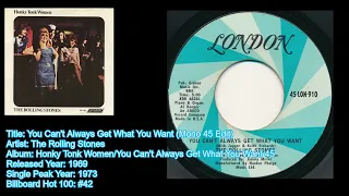 The Rolling Stones-You Can't Always Get What You Want (Mono 45 Edit)