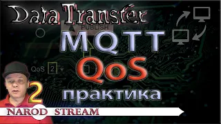 Передача данных. MQTT. QoS. Уровни качества обслуживания. Практика