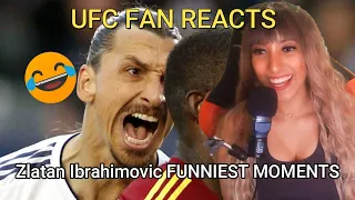 UFC FAN REACTS Zlatan Ibrahimovic HILARIOUS