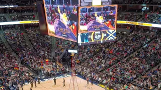 Denver Nuggets Super Mascot Rocky "The Ladder Shot" 3/14/19