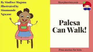 Palesa Can Walk - Read along animated picture book with English subtitles #perseverance