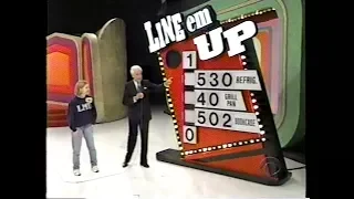 The Price is Right:  March 10, 1998 (Debut of Line 'em Up!)