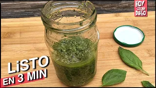 PESTO - Como hacer PESTO de ALBAHACA