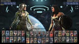 Enchantress vs Wonder Woman injustice 2