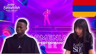 Nare - DANCE! - LIVE - Armenia 🇦🇲 - Junior Eurovision 2022 | OUR REACTION