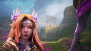 Lu Bu & Diaochan Flor de Rosa - CG Trailer | Arena of Valor BR