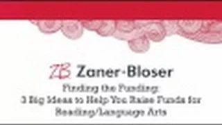 Zaner-Bloser Finding the Funding Webinar