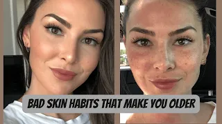 8 Skin Bad Habits That Make You Look Older