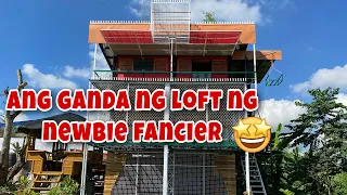 LOFT VISIT KAY AARON JOHN GARCIA, NEWBIE FANCIER, ANG GANDA NG LOFT |Reggie Cruz Loft & Aviary