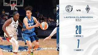 Highlights | Layshia Clarendon (20 pts., 7 ast. ) vs. Aces - June 25, 2021