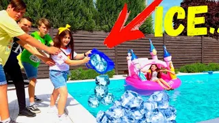 SWIMMING POOL BATTLE!!! Who will be FIRST?