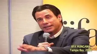 John Travolta's Press Conference during IIFA Weekend 2014 in Tampa Bay