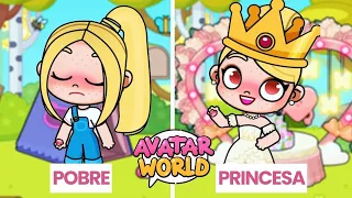 ¡De POBRE a PRINCESA en AVATAR WORLD! 👑