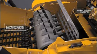 6800CT Horizontal Grinder Animation