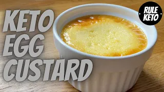 Keto Egg Custard Recipe | Only 4 Ingredients Quick Simple and Delicious