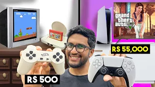 RS 500 CONSOLE VS RS 55,000 PS5