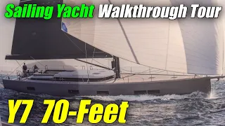 Performance & Style ! 70-Foot Carbon Luxury Sailing Yacht Y7