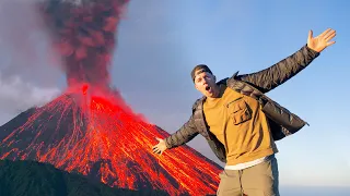 I Spent 72 HOURS On An Active Volcano!