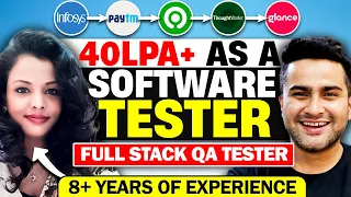 How To Become a Full Stack Q/A Automation Tester - Inspiring Tester Story 💯 Complete Roadmap